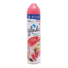 그레이드 실내 공기탈취제 방향제 우아한장미향 스프레이형 280ml JS GLADE Xit phong huong hoa hong