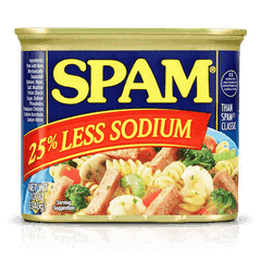 미국 호멜 스팸 저염 340g Thit hop Hormel Spam Less it man