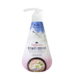 LG생활건강 히말라야 핑크솔트 펌핑 치약 브라이트닝 플로럴 285ML LGVINA Kem danh rang Himalaya Pumping trang rang