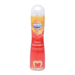 듀렉스 플레이 사우시 스트로베리 100ml DUREX PLAY Gel boi tron saucy strawberry