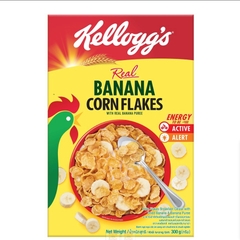 태국 켈로그 바나나 콘플레이크 180g Ngu coc dinh duong Kelloggs Banana Corn Flakes