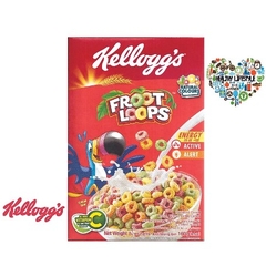 태국 켈로그 후루츠 룹스 시리얼 150g Banh an Sang Ngu Coc Kellogg'S Froot Loops