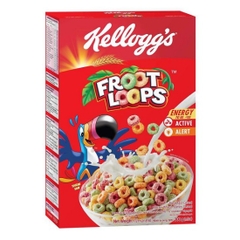 태국 켈로그 후루츠 룹스 시리얼 300g Banh an Sang Ngu Coc Kellogg'S Froot Loops