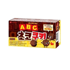 롯데 ABC 초코쿠키 50g LOTTE  ABC Choco Cookie Cookie 50g