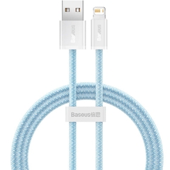베이스어스 고속 충전기 케이블 USB to iPhone 20W 1m BASEUS Sac nhanh USB to IP ( mau xanh)