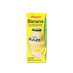 빙그레 바나나맛 우유 200ml BINGGRAE Sua huong chuoi