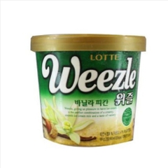 롯데 위즐 바닐라 피칸 660ml Kem Weezle vi vani va ho dao