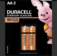 듀라셀 알카라인 건전지 AA 2개입 Duracell everyday alkaline AA2