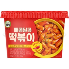 HY 잇츠온 매콤달콤 떡볶이 140g EATS ON Tokbokki vi truyen thong cay