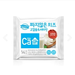 덴마크 짜지않은 치즈 고칼슘&비타민 252g Pho mai lat giau canxi va vitamin (lat)