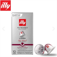 일리 인텐소 룽고 10캡슐 ILLY Ca phe may Blend intenso bold roast lungo