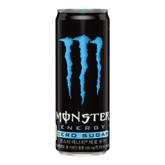 한국 코카콜라 몬스터 에너지 제로 슈거 355ml Monster Zero Sugar HQ