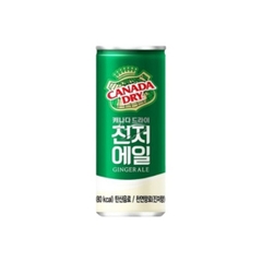 한국 코카콜라 캐나다 드라이 진저 에일 250ml Nuoc soda gung