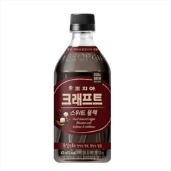 한국 코카콜라 조지아 크래프트 스위트블랙 470ml  COCACOLA Ca phe den Craft Sweet Black