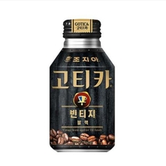 한국 코카콜라 조지아 고티카 빈티지 블랙 270ml Ca phe Georgia Vintage Black