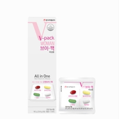 안국약품 브이 팩 여성용 76.5g 30포 Thuc pham chuc nang vien uong vitamin tong hop va khoang chat danh cho nu