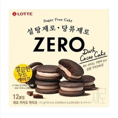 롯데 제로 카카오 케이크 171gx8개 LOTTE Banh zero cacao