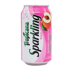 롯데 트로피카나복숭아 355ML LOTTE Nuoc Tropicana Sparkling Dao