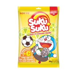 롯데 솔트 레몬 캔디 120G LOTTE Keo chanh muoi