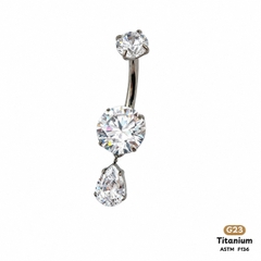 Khuyên Rốn Titanium 0056