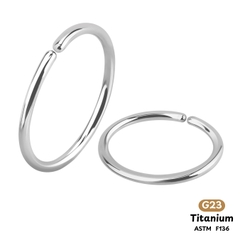 Khuyên Tròn Titanium 0001