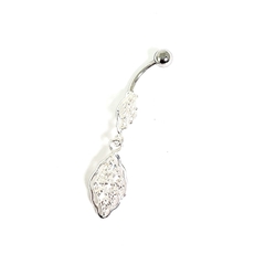 Khuyên Rốn Bạc 0074