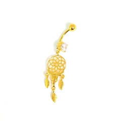 Khuyên Rốn Vàng 0018