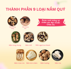 Nước dùng nấm 9 vị để nấu canh, súp, lẩu