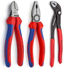 Bộ 3 kìm thông dụng dùng trong gia đình Knipex 00 20 09 V01