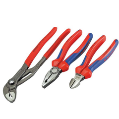 Bộ 3 kìm thông dụng dùng trong gia đình Knipex 00 20 09 V01