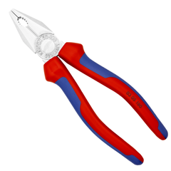 Kìm đa năng lưỡi cắt HRC 60, mạ chrome 180mm Knipex 03 05 180
