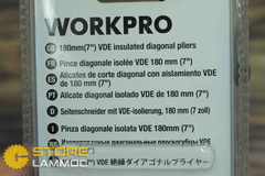 Kìm cắt cách điện đầu dài  7inches/180mm Workpro W095002