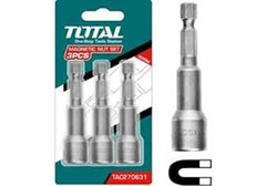 Bộ mũi bắn vít tôn có nam châm 8mm Total TAC270831