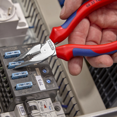 Kìm mỏ nhọn 185mm cộng lực Knipex 08 25 185