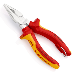Kìm mũi nhọn 145mm cách điện 1000V có móc treo Knipex 08 26 145 T BK