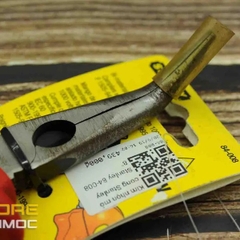 Kìm mỏ nhọn mỏ cong cách điện 1000v 8inch 200mm Stanley 84-008