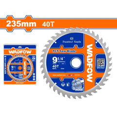 Lưỡi cưa gỗ 235mm 40T Wadfow WTC1K07