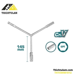 Thanh vặn tay cầm Y 8-10-12mm Total THYSW081012