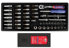 Bộ đầu tuyp 1/4inch 50 chi tiết Workpro WP209038
