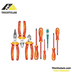 Bộ 9 công cụ cầm tay cách điện Total THKTV02H091