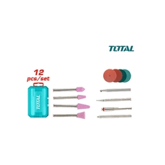 Bộ 12 mũi máy mài khuôn mini 3.2mm Total TAKMG2012