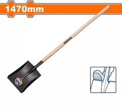 Xẻng vuông cán gỗ 1470mm Wadfow WSE2317 chính hãng Wadfow - hình 1