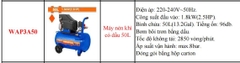 Máy nén khí có dầu 50L Wadfow WAP3A50
