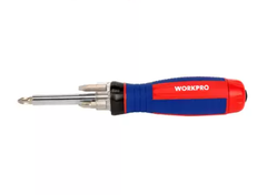 Tua vít 6 trong 1 Trục chống gỉ Workpro W021175