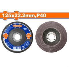 Nhám xếp nâu 125x22mm P40 Wadfow WYL2301