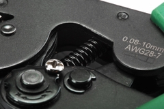 Kìm bấm cos vuông (0.08 - 10MM²) 7inch (180MM) SATA 91118