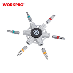 Bộ vít xoay đa năng 6in1 Workpro WP221065