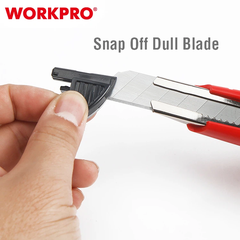 Dao rọc giấy 18mm cán nhựa Workpro WP212013