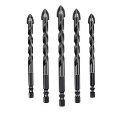 Mũi khoan gạch, đá bóng kính 4 cạnh dài 110mm Senka