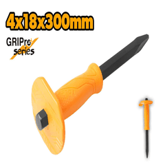 Đục sắt nhọn 4x18x300mm  Tolsen 25084